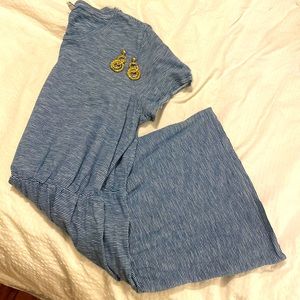 Striped casual dress